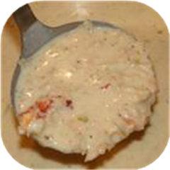 Lobster Soup (KitchenPC)