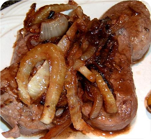 Pork Tenderloin With Fennel Seed and Onions (KitchenPC)