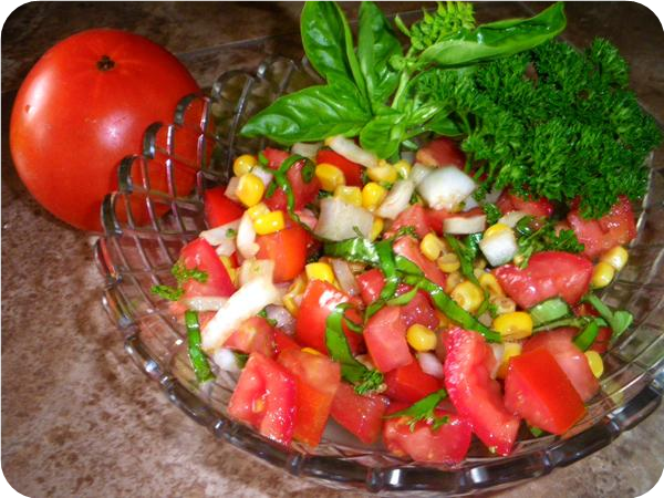 Tomato Salad (KitchenPC)