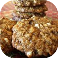 Momma's Wheat Germ Cookies (KitchenPC)