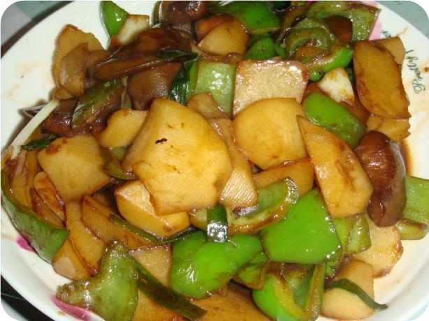 Рецепт китайской картошки с мясом