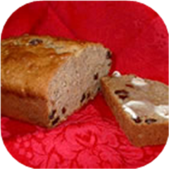 Moist Banana Raisin Bread (KitchenPC)