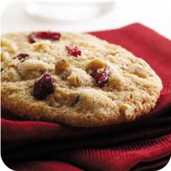 Cranberry, Orange and Nut Cookies (KitchenPC)