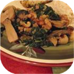 Spinach Supreme (KitchenPC)