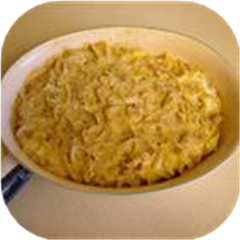 Salami Noodle Casserole (KitchenPC)