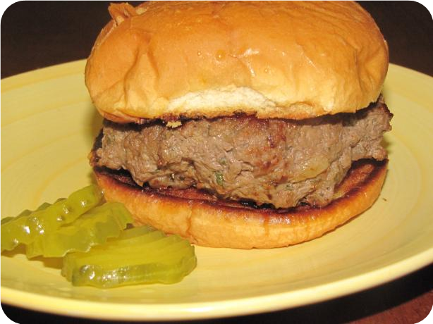 Swedish Meatball (Paprika) Burgers - Cooking Light (KitchenPC)