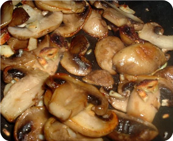 Garlicky Mushrooms Supreme