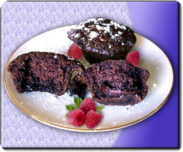 Chocolate and Nutella Surprise Muffins