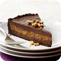 Decadent Chocolate-Peanut Butter Cheesecake 