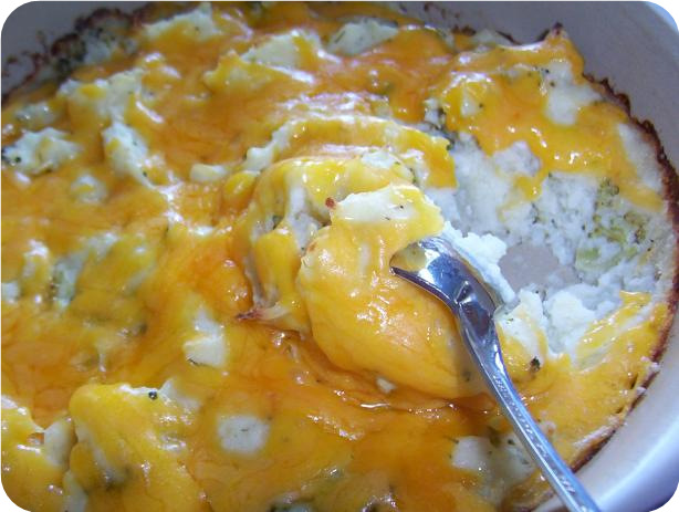 Smashed Potato-Broccoli Casserole