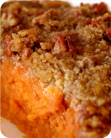 Streuseled Sweet Potato Casserole