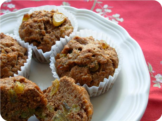 Whole Wheat Breakfast Muffins