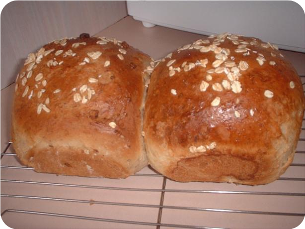Oatmeal Walnut Bread