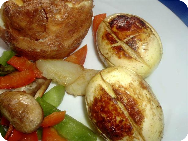 Fried Boiled Eggs