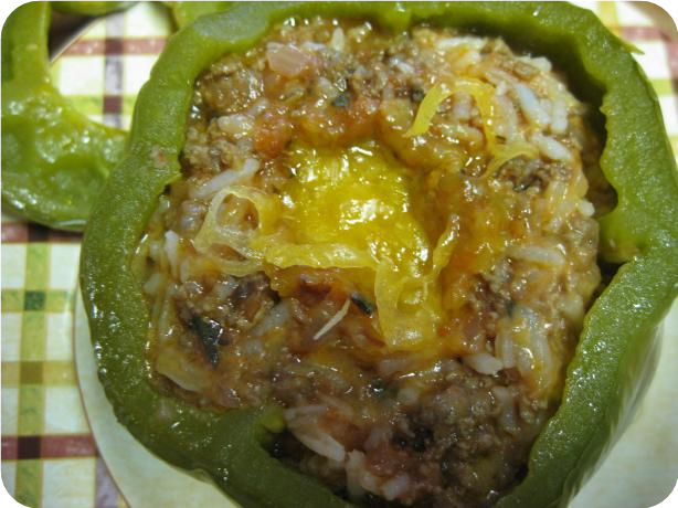 Mom's Stuffed Bell Peppers