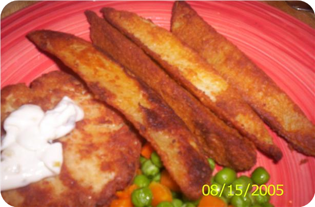 Cheesy Oven Fries