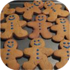 Storybook Gingerbread Men