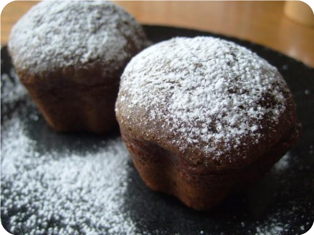 Dense Chocolate Muffins