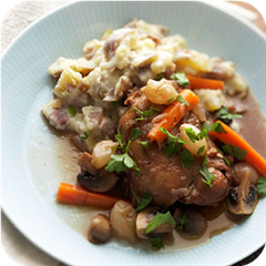 Slow Cooker Coq au Vin