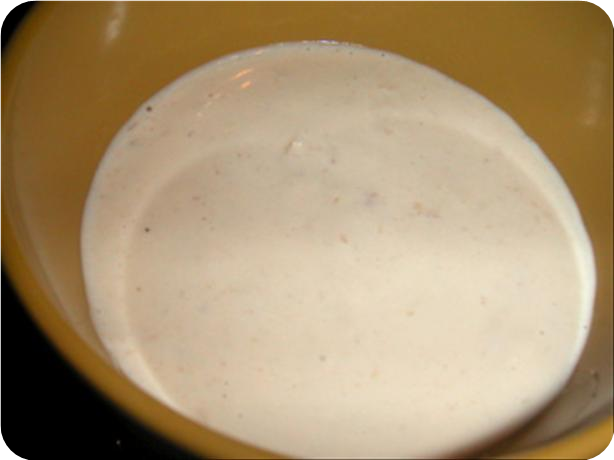 Roasted Garlic and Buttermilk Salad Dressing