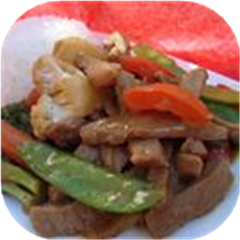 Pork in Peanut Sauce