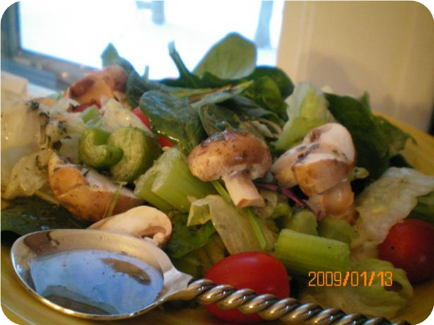 Green Salad With Herb Vinaigrette