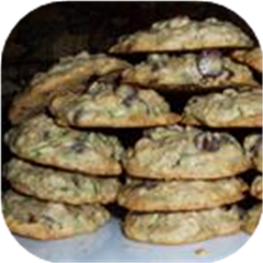 St. Patrick's Day Zucchini-Oatmeal Cookies