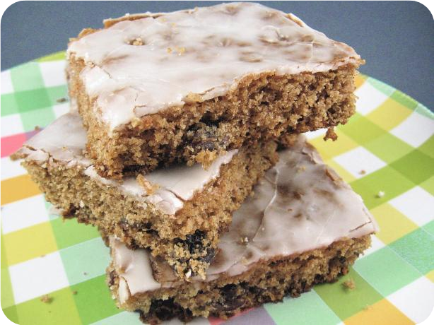 Raisin Bar Sheet Cake