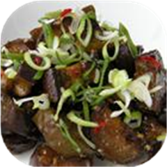 Eggplant with Garlic Sauce