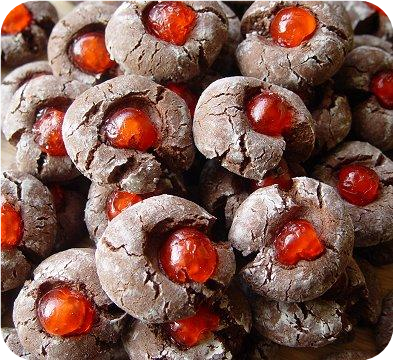 Mexican Chocolate-Cherry Rounds