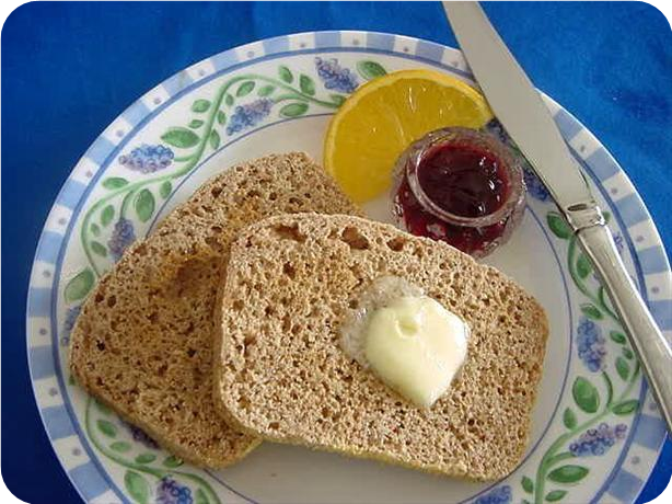 Microwave English Muffin Bread