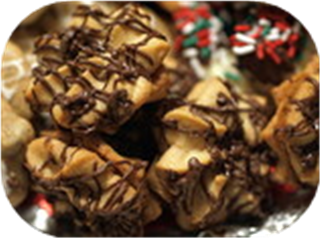 Peanut Butter Nutella Sandwich Cookies