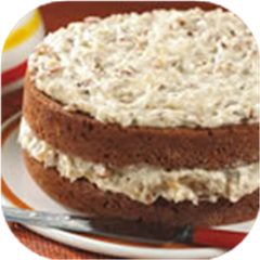 Banana Nut Coconut Cake