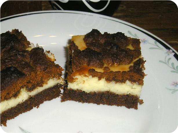 Ginger Cheesecake Bars