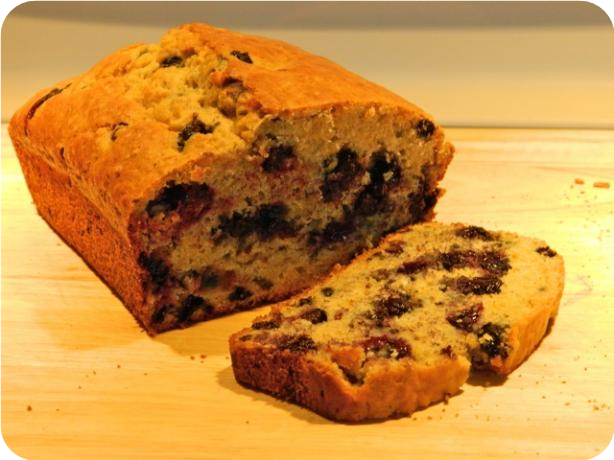 Blueberry Oatmeal Bread