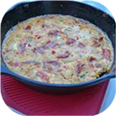 Baked Omelet Pie