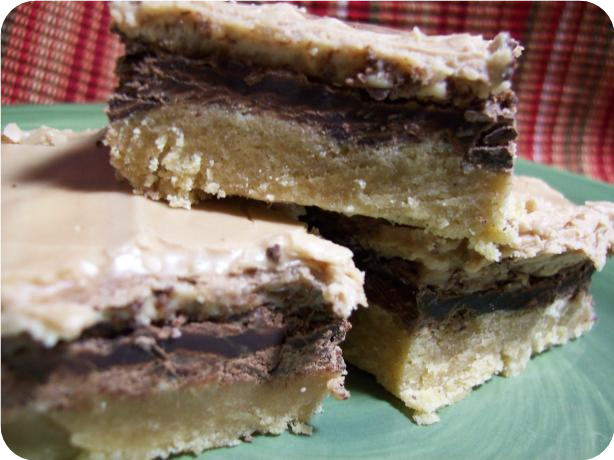 Triple Layer Peanut Butter Bars