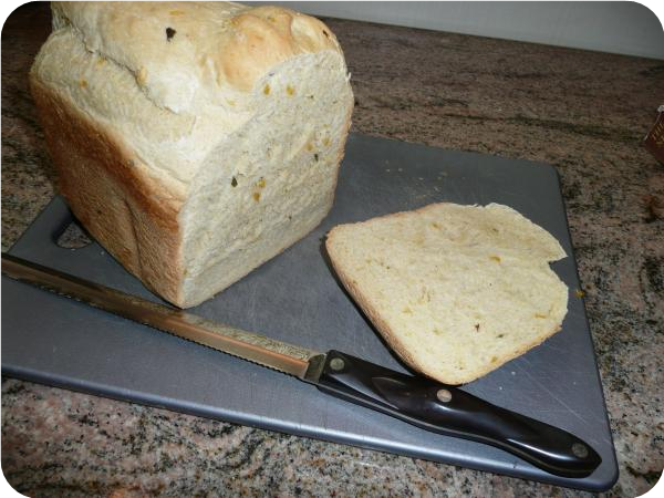 Bread Machine Corn-Jalape&ntilde;o Bread