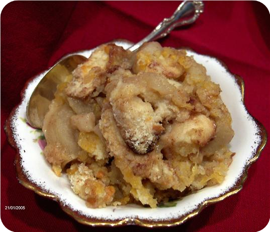 Cheese Apple Crisp( With Splenda or Sugar Twin)