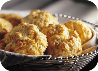 Cheese-Garlic Biscuits (lighter recipe)
