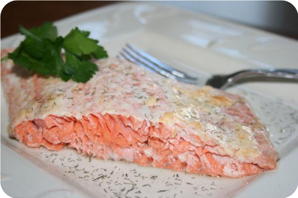 Parmesan Baked Salmon