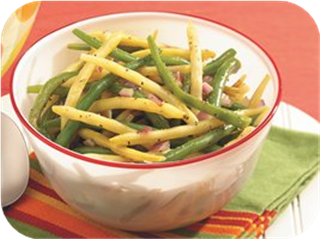 Garden Bean and Onion Salad