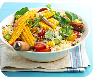 Fresh Corn-Rice Salad