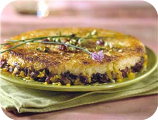 Rice with chicken and sour cherries 