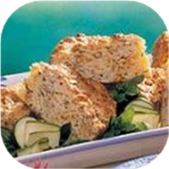 Cheddar Zucchini Wedges