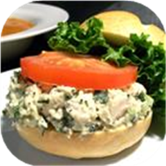 Parmesan and Basil Chicken Salad