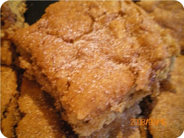 Raisin Cinnamon Bars