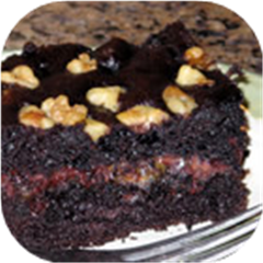 Chocolate Caramel Nut  Cake