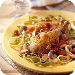 Thyme Chicken and Mushrooms
