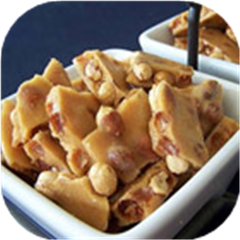 Microwave Oven Peanut Brittle
